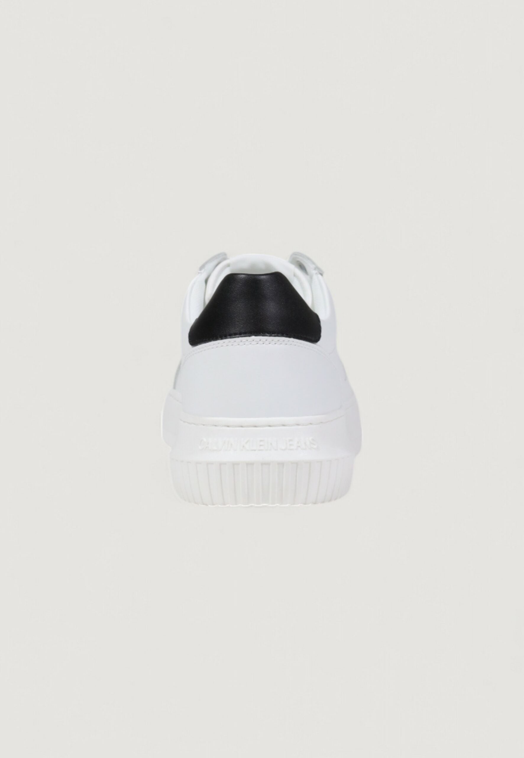 Calvin Klein Jeans Men's White Chunky Cupsole Monogram Sneakers