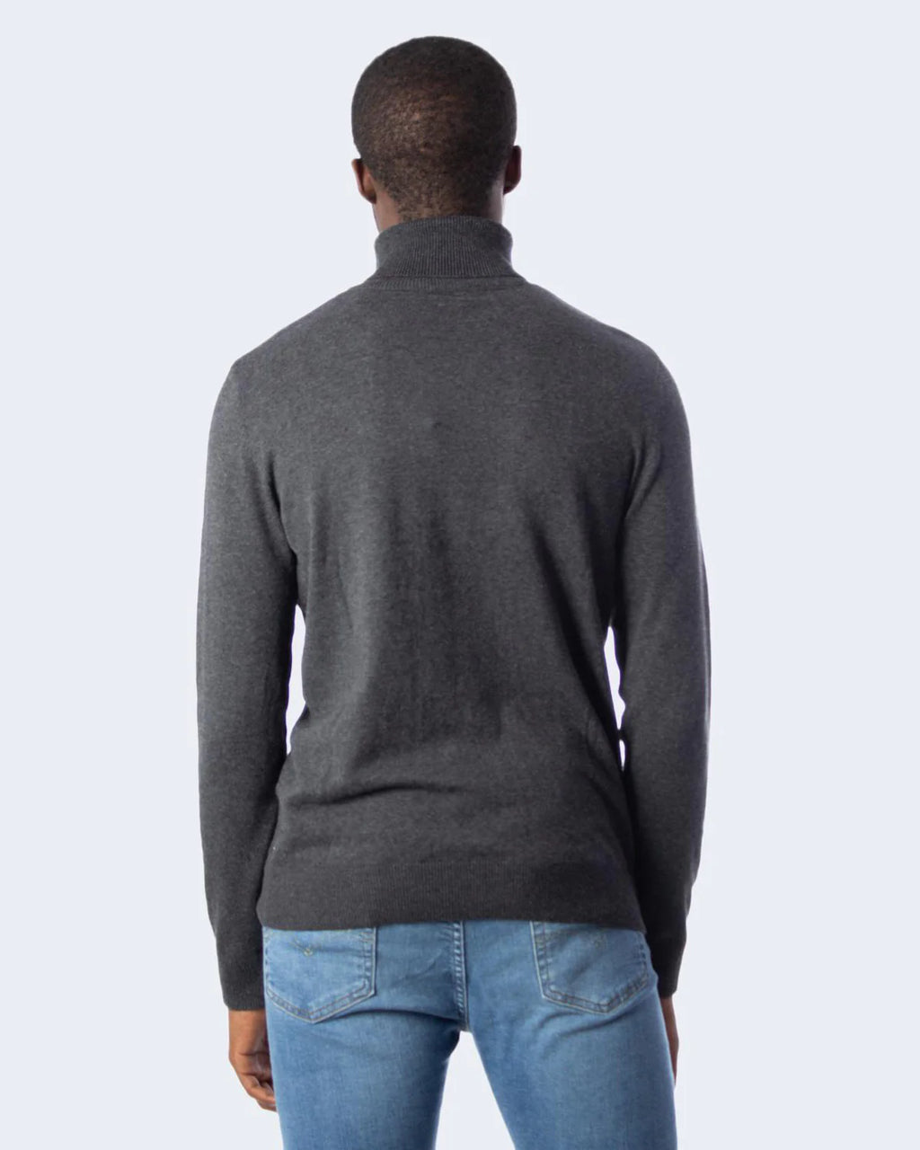 Jack & Jones Jjeemil Men's Fine Knit Turtleneck Roll Neck Pullover Sweater