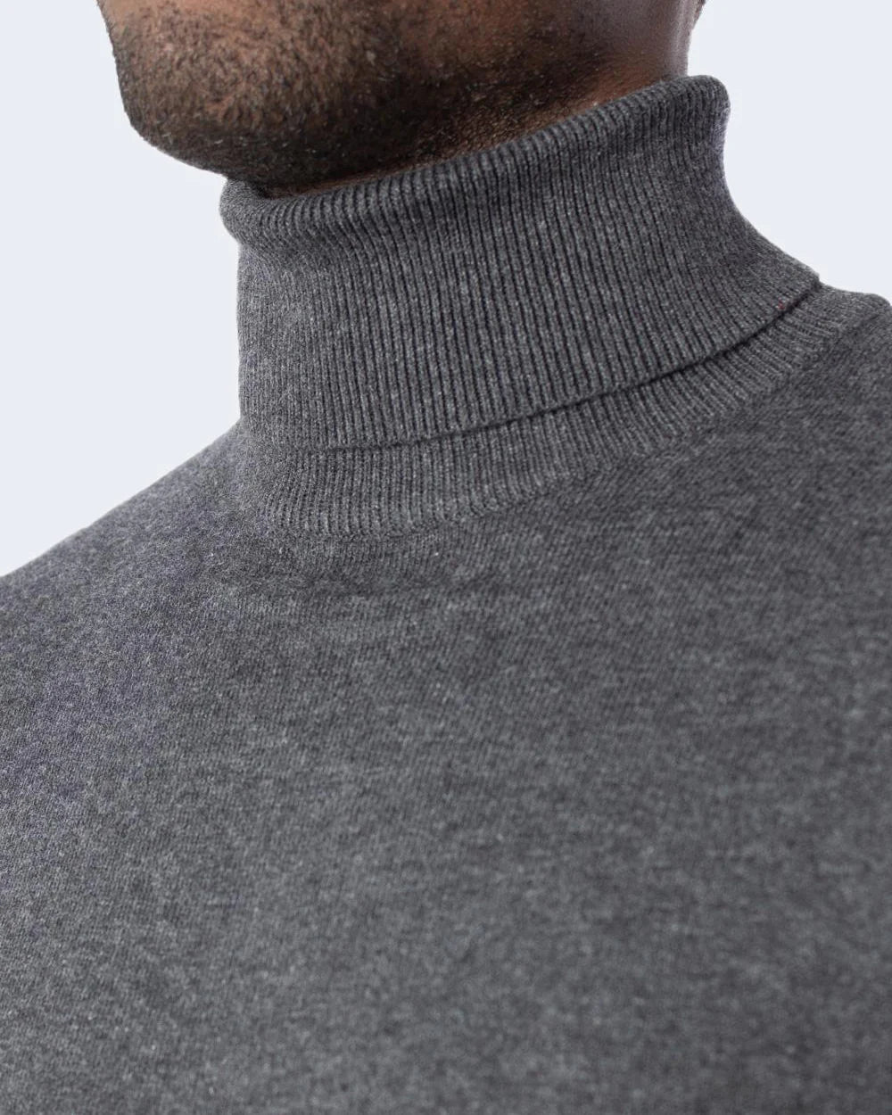 Jack & Jones Jjeemil Men's Fine Knit Turtleneck Roll Neck Pullover Sweater