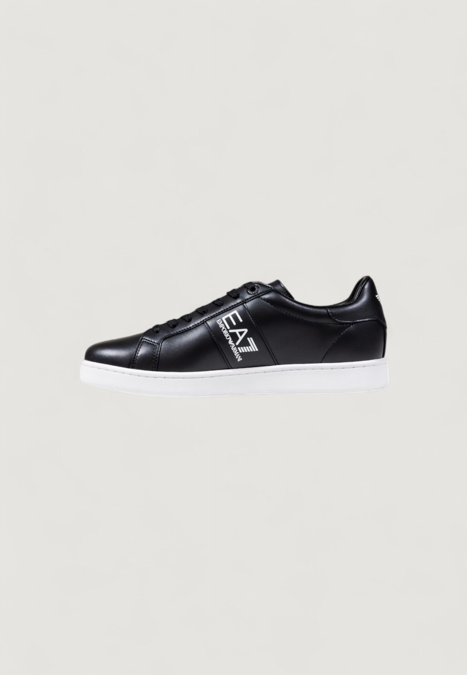 EA7 Emporio Armani Men's Black and White Sneakers