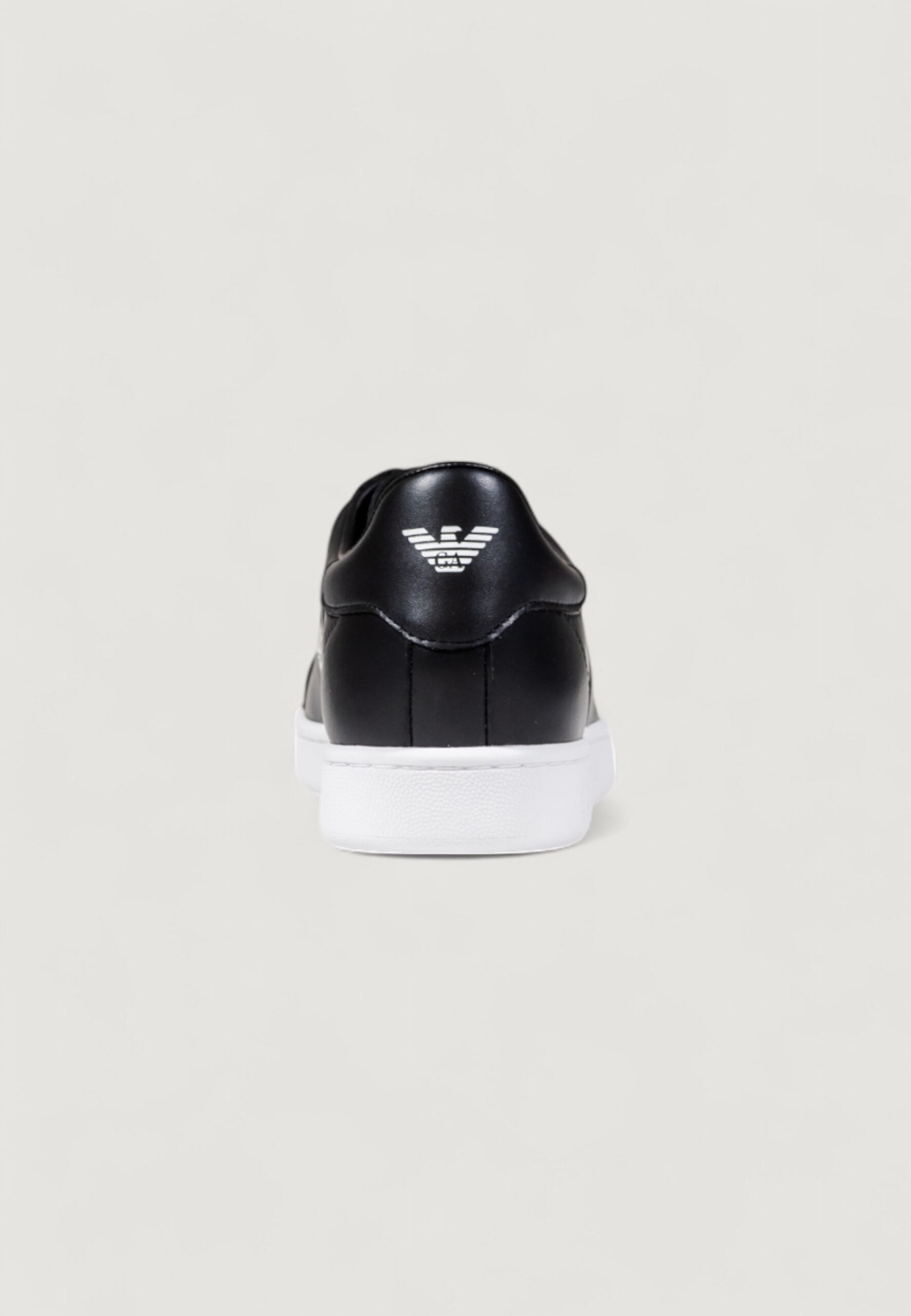 EA7 Emporio Armani Men's Black and White Sneakers