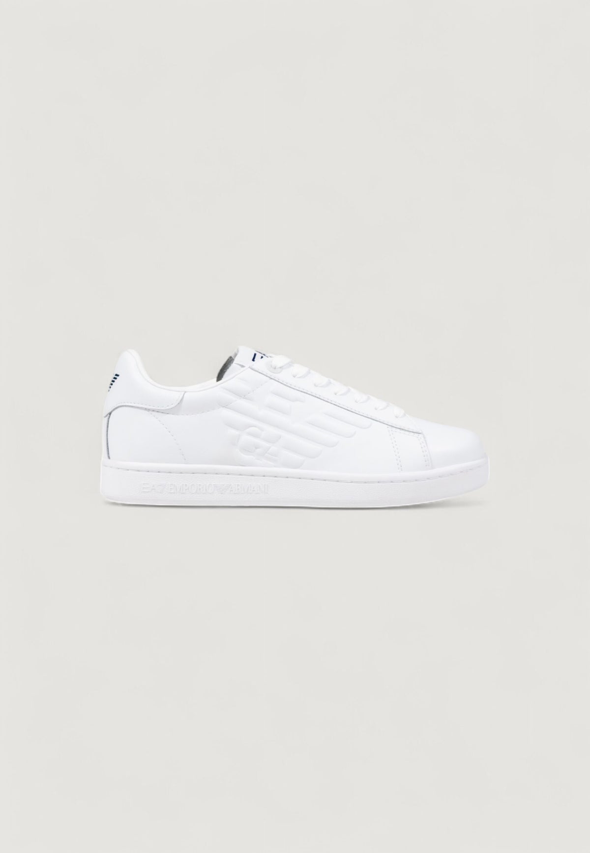 EA7 Emporio Armani Unisex White Sneakers