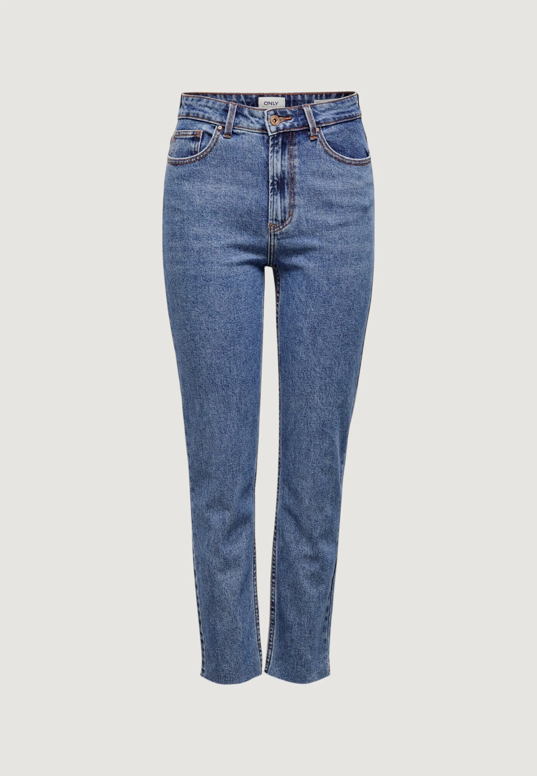 Mom jeans Only ONLEMILY HW ST RAW CR AN MAE05 NOOS