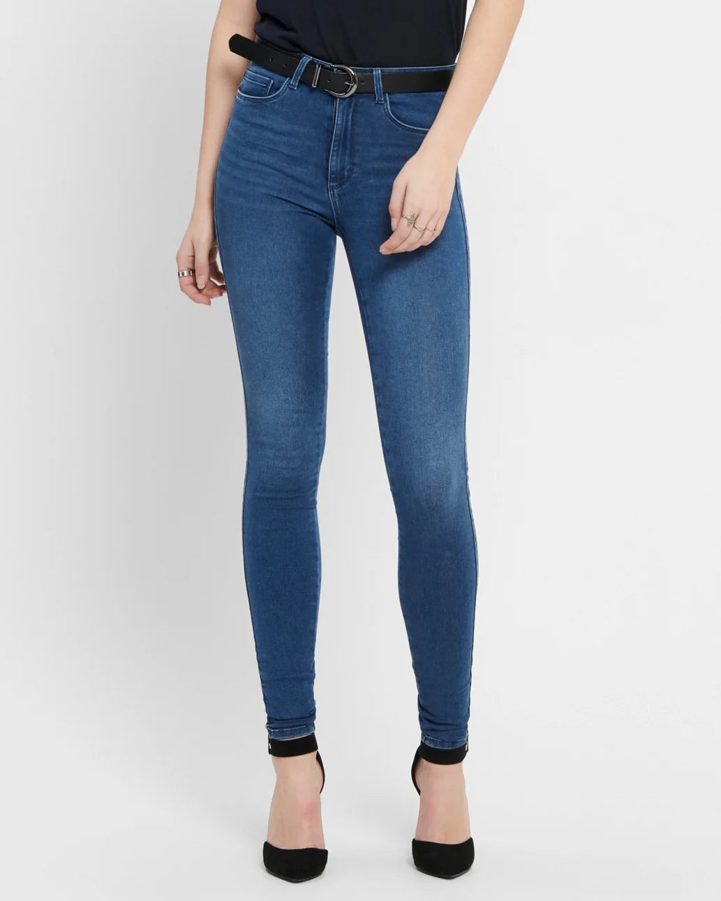 Only Women's Royal Life High-Waisted Skinny Jeans – PIM504