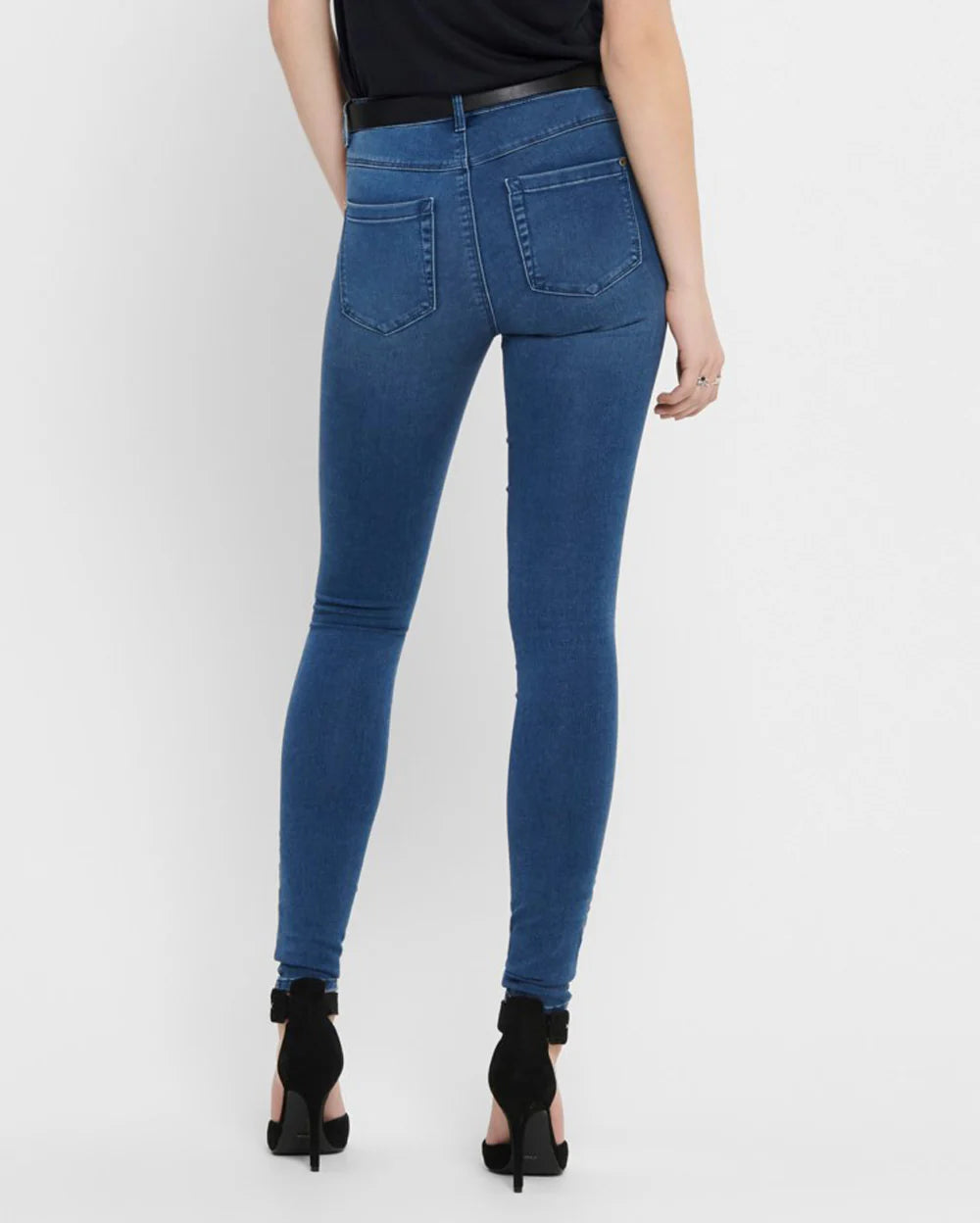 Only Women's Royal Life High-Waisted Skinny Jeans – PIM504