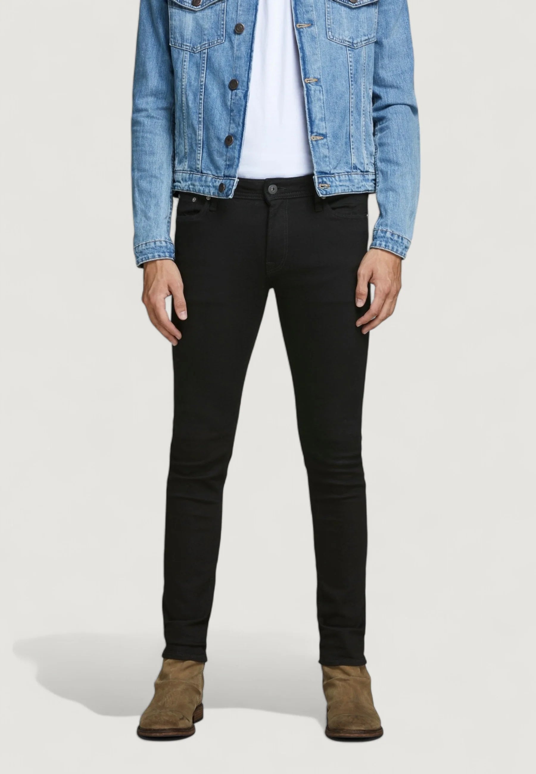 Jack & Jones Liam Original Skinny Fit Men's Jeans - GE 009 Black NOOS