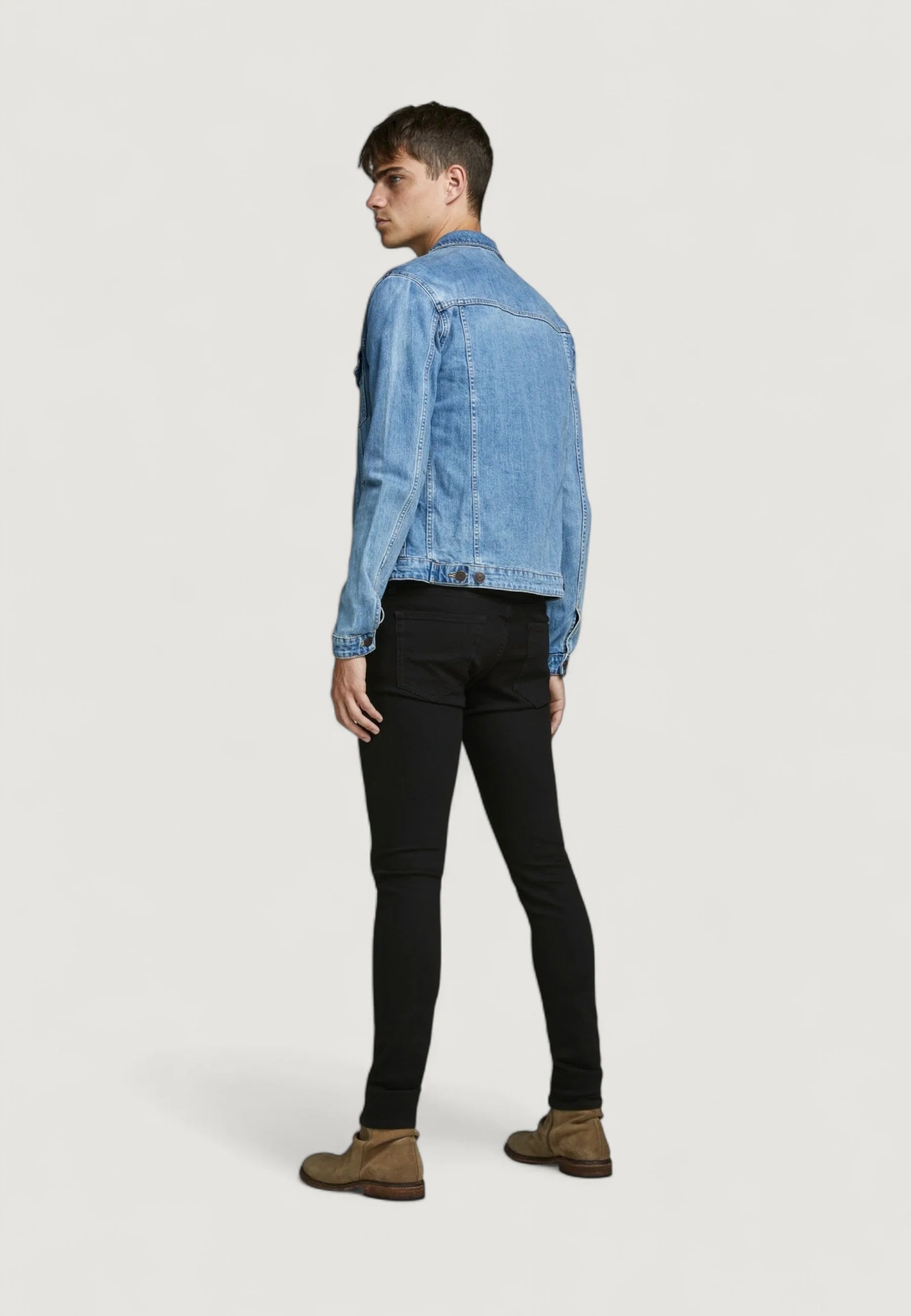 Jack & Jones Liam Original Skinny Fit Men's Jeans - GE 009 Black NOOS