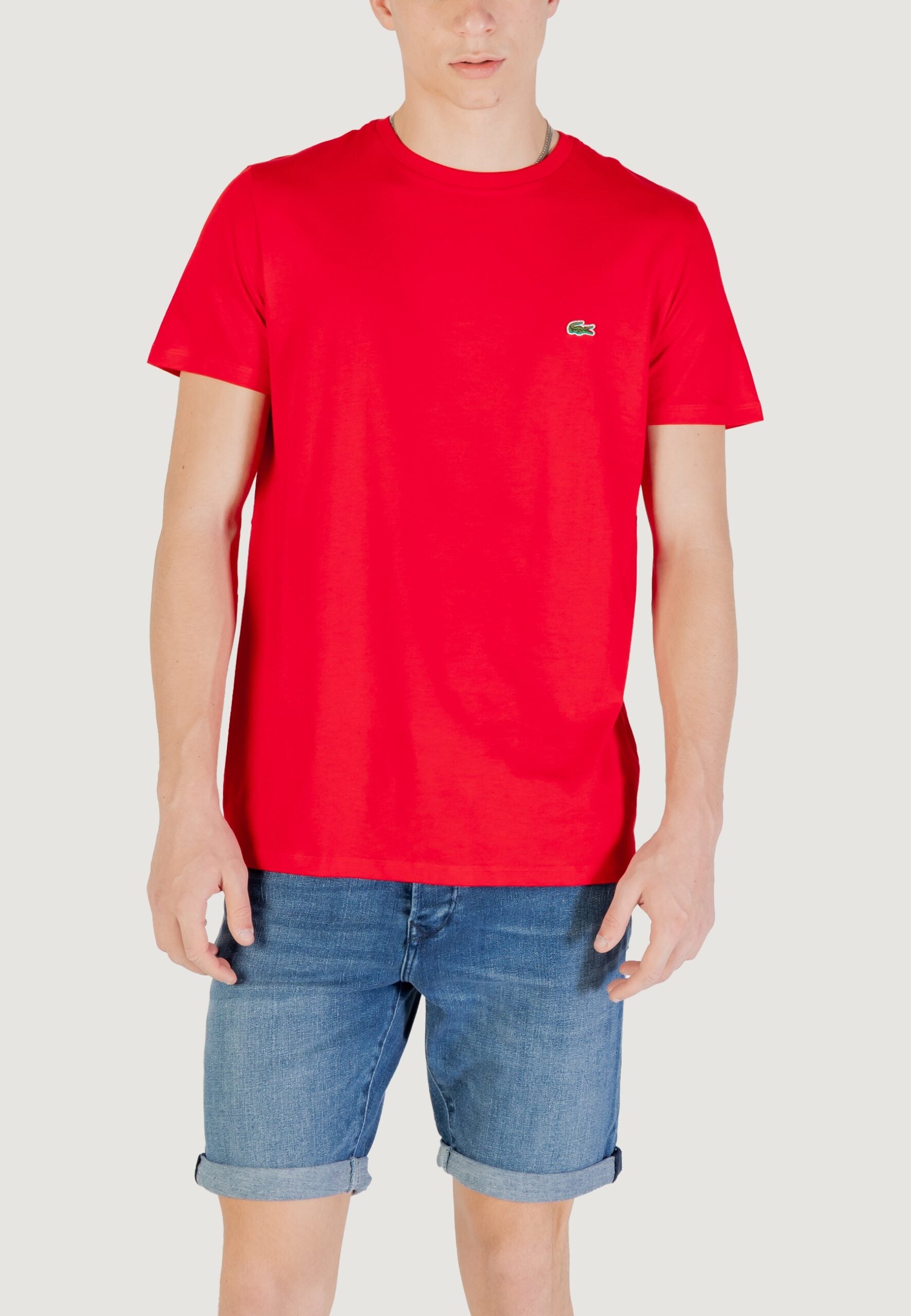 Lacoste Men's Red T-Shirt