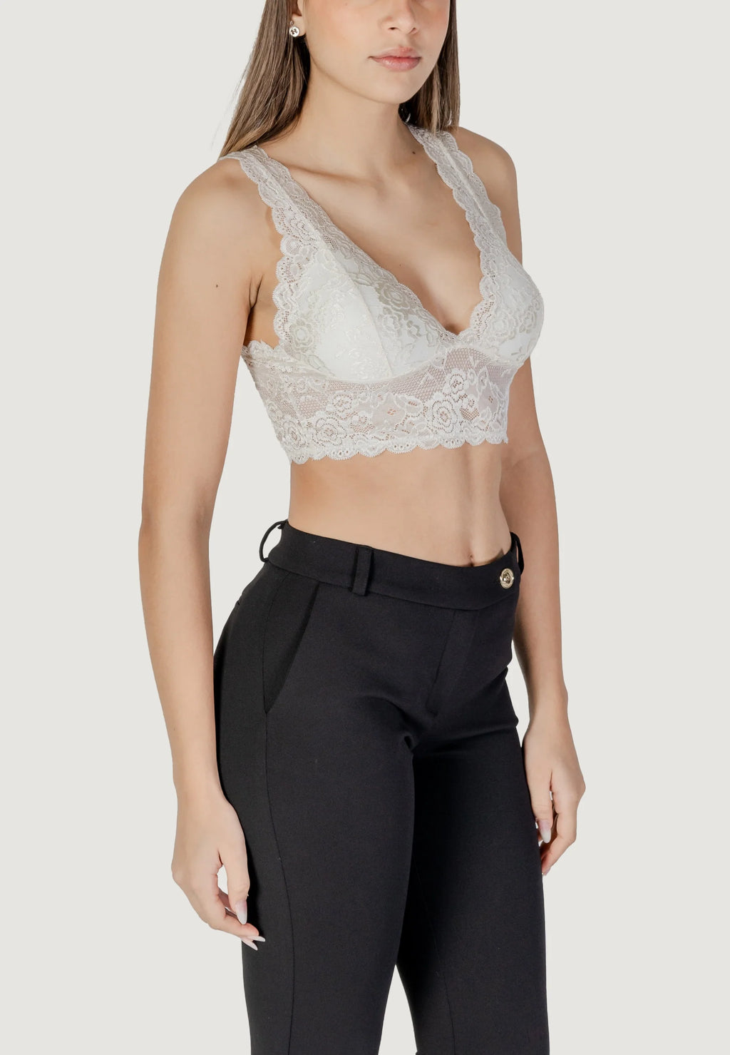 Only ONLCHLOE LACE NOOS Women's Wide-Strap Triangle Bra