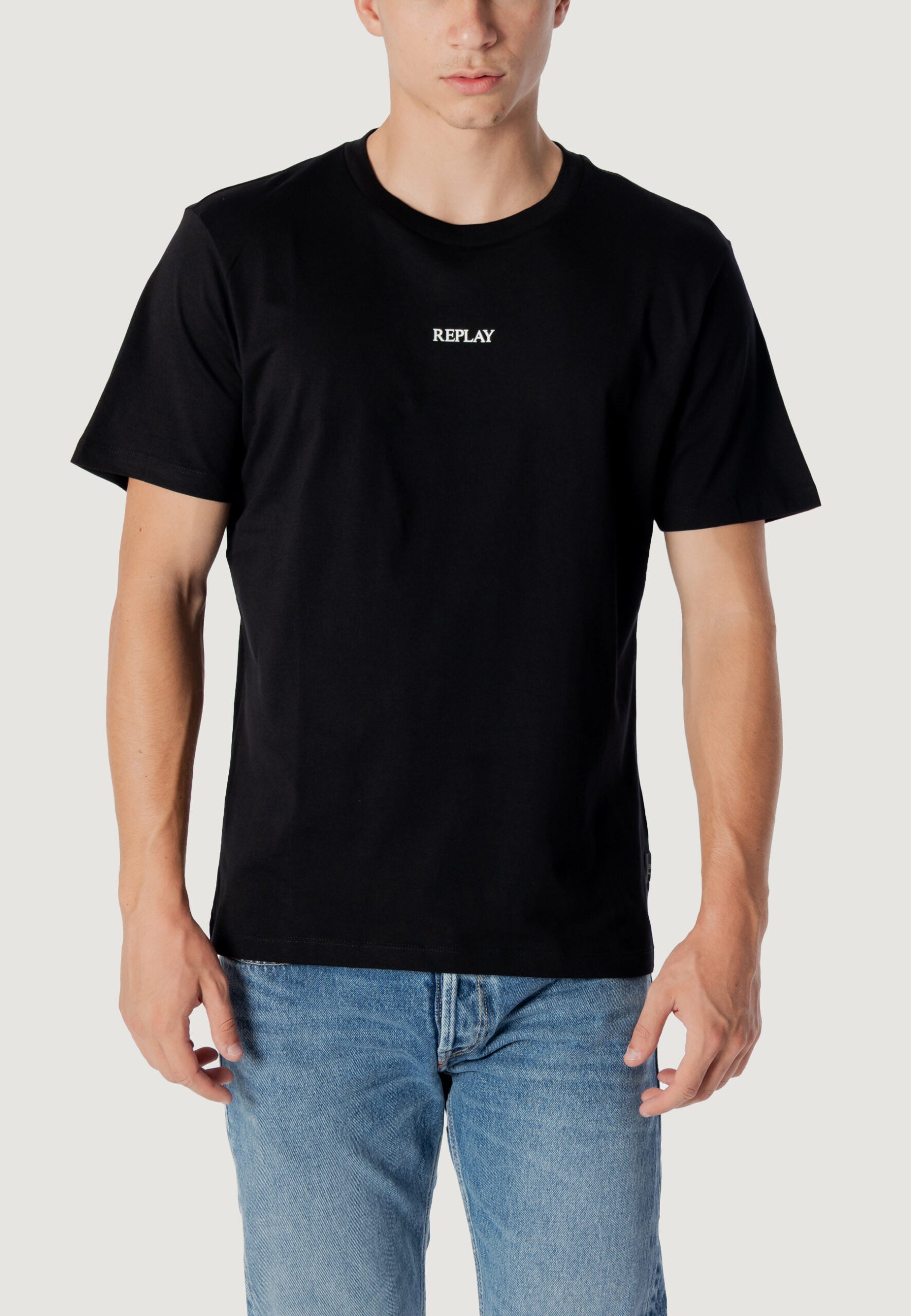 Replay Men's Black T-Shirt M3098