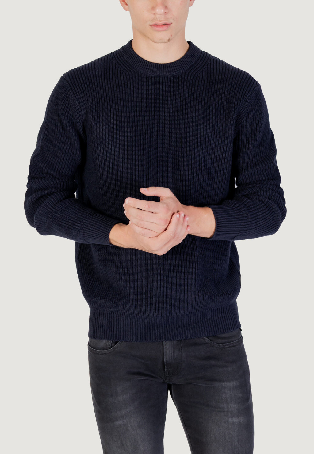 Replay Men's Dark Blue Sweater