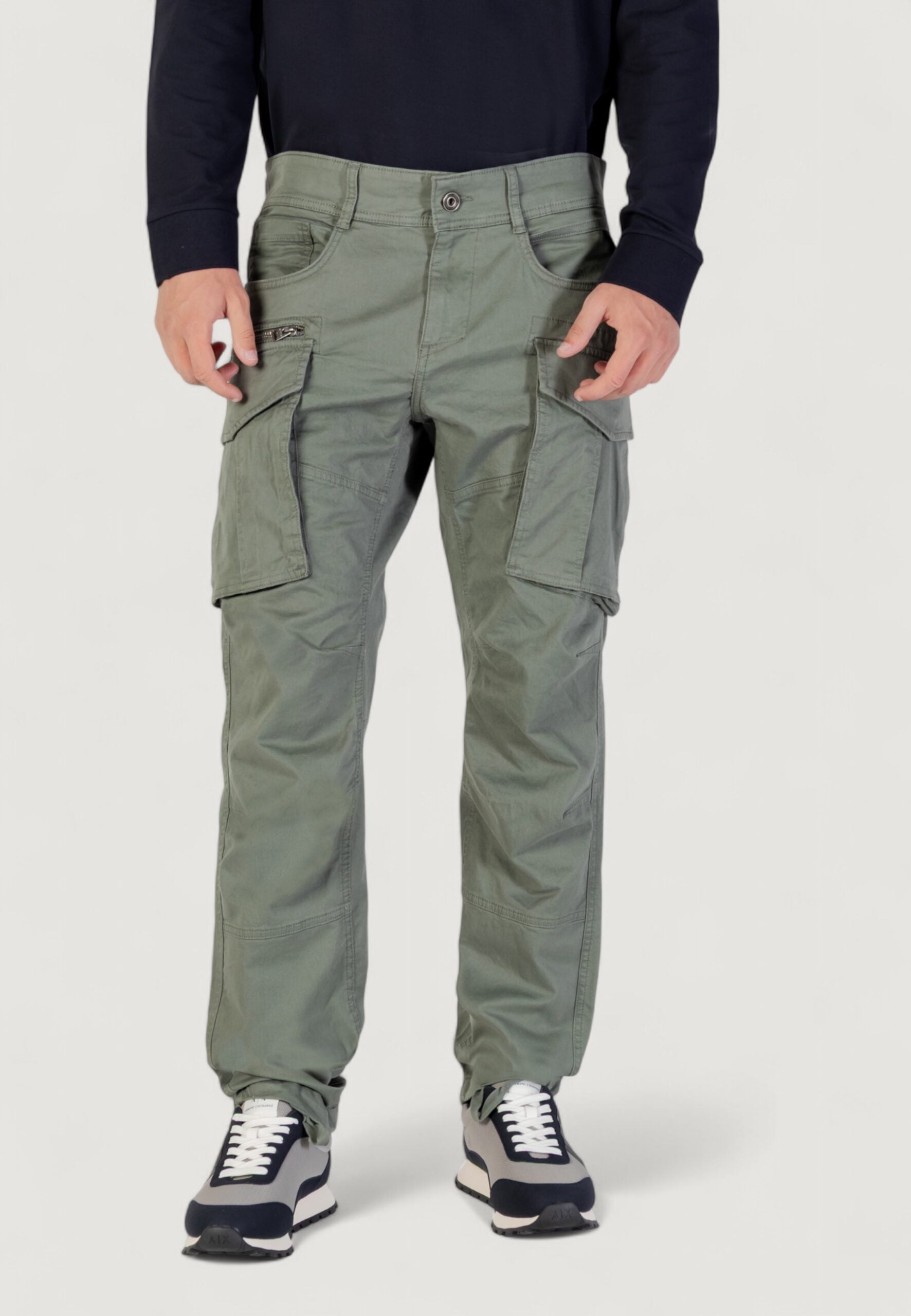 Replay Men's Joe Slim Fit Olive Green Jeans M9873A