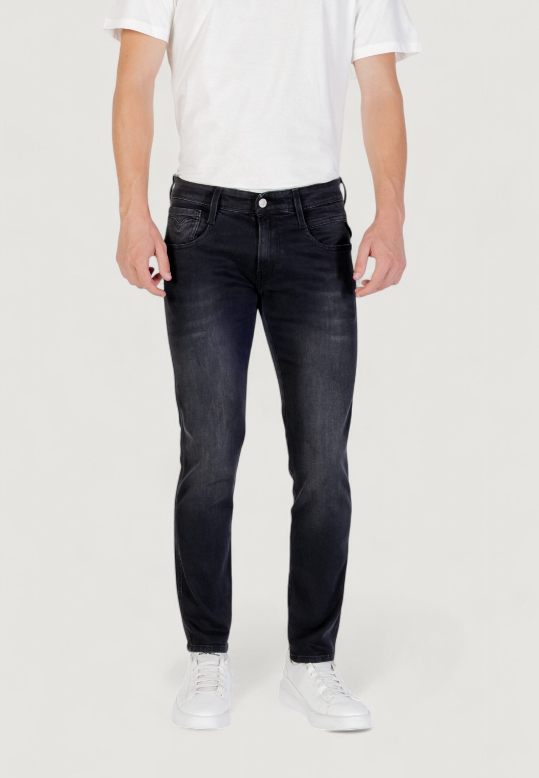 Replay Men's Slim Fit Jeans - Black M914