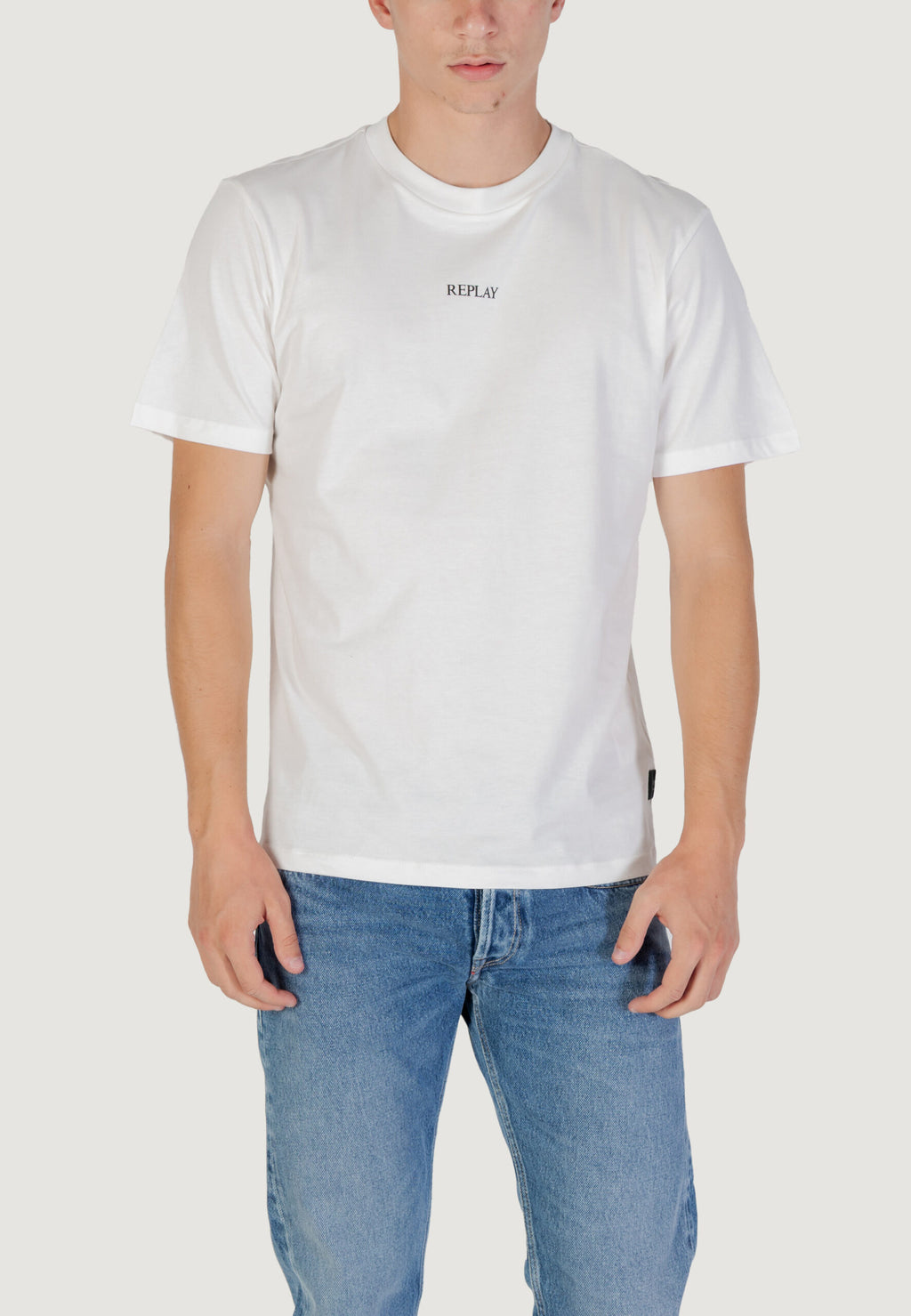 Replay Men's White T-Shirt M3098