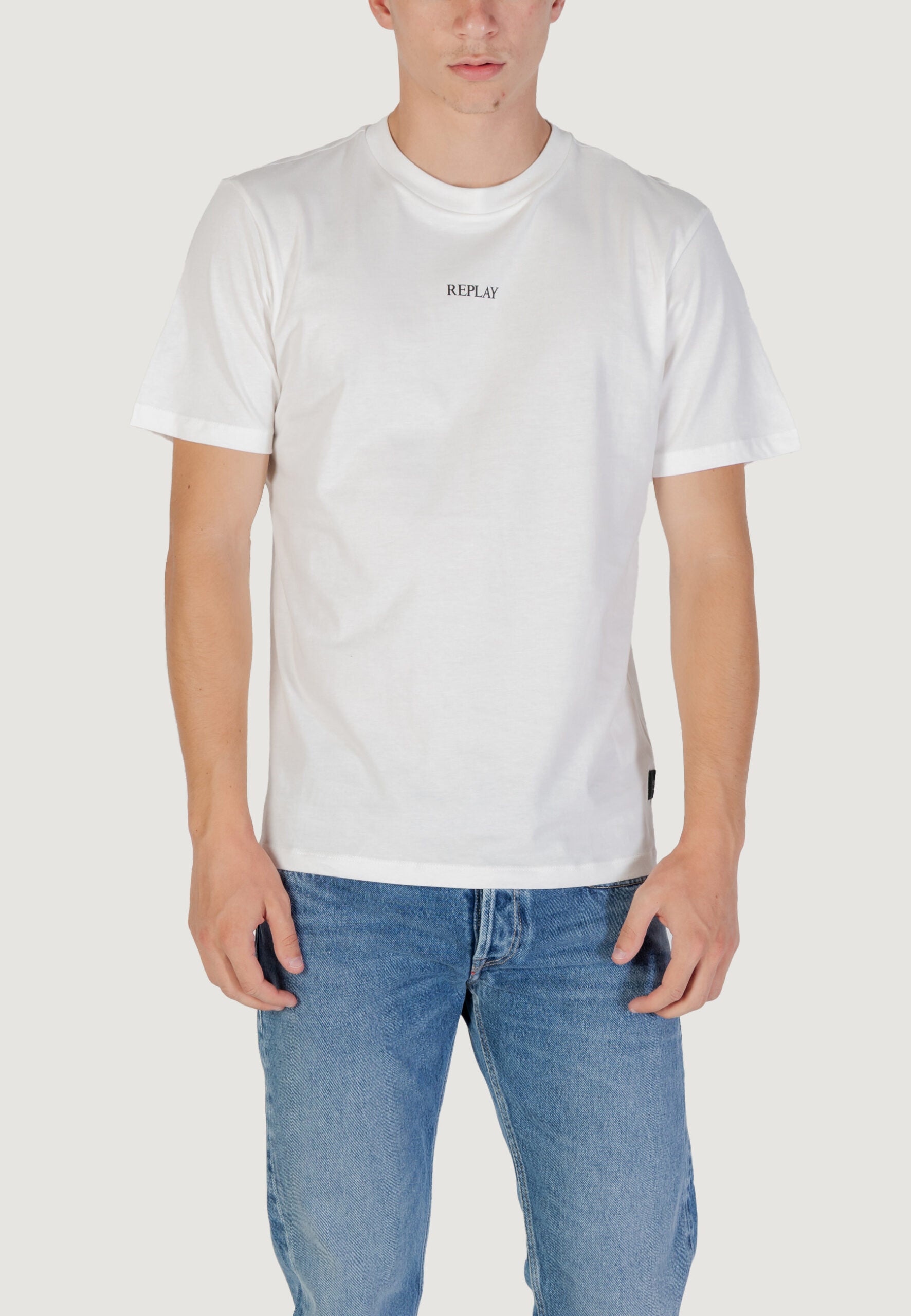 Replay Men's White T-Shirt M3098