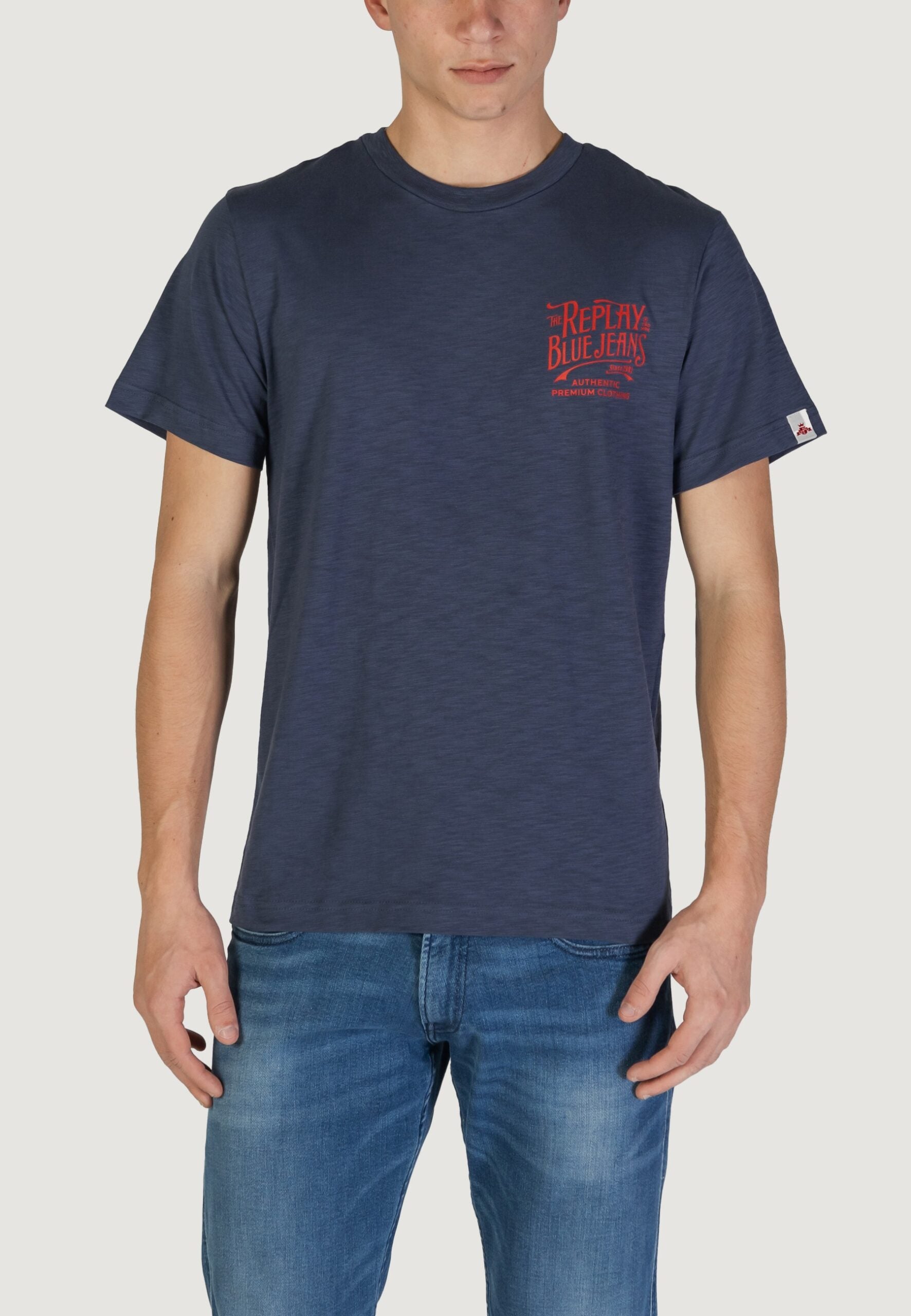 Replay M3023 Blue T-Shirt
