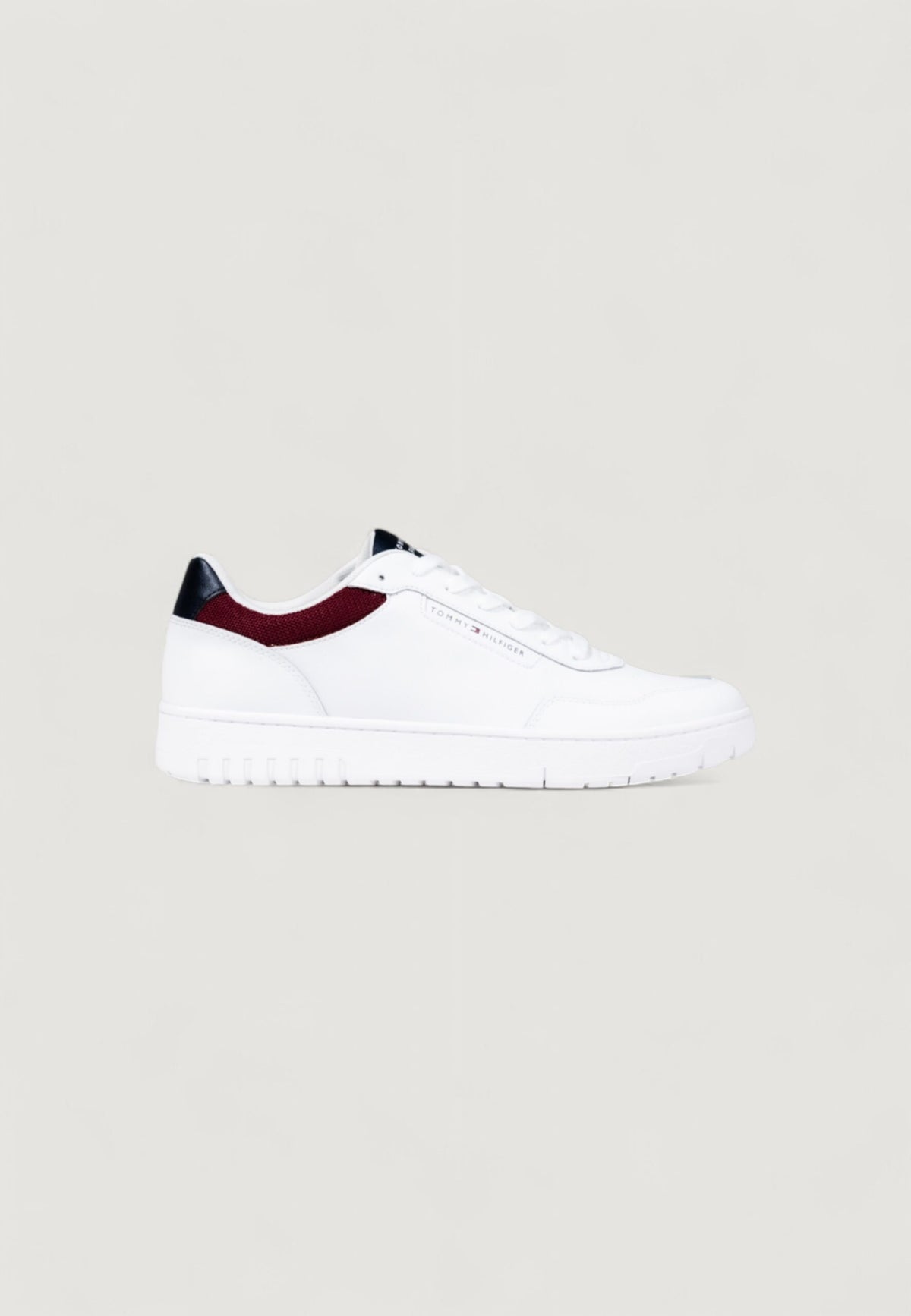 Tommy Hilfiger Jeans Men's White Basket Core Sneakers