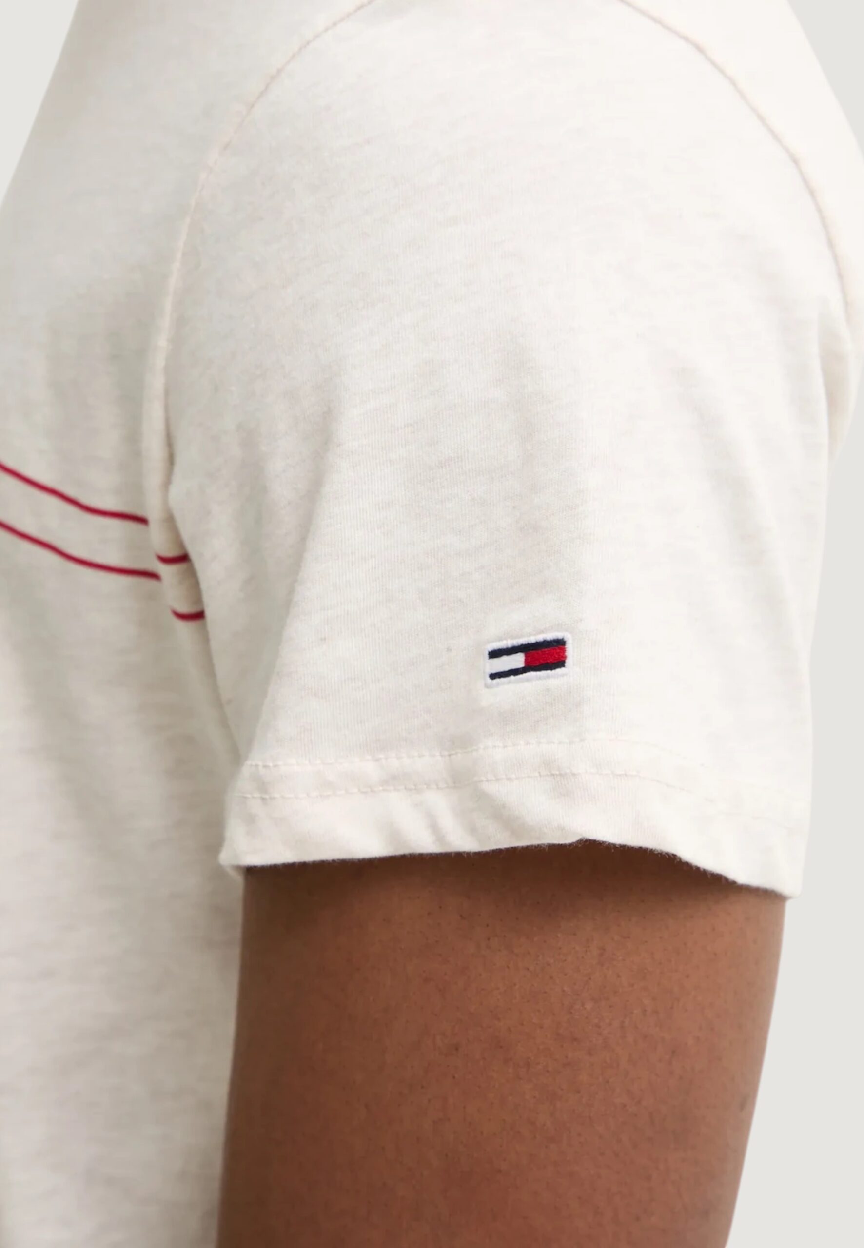 Tommy Hilfiger jeans TJM Entry Graphic T-Shirt - Men's Beige | Logo Tee